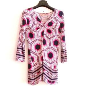 ELLEN TRACY - Geometry Printed Tunic !!!